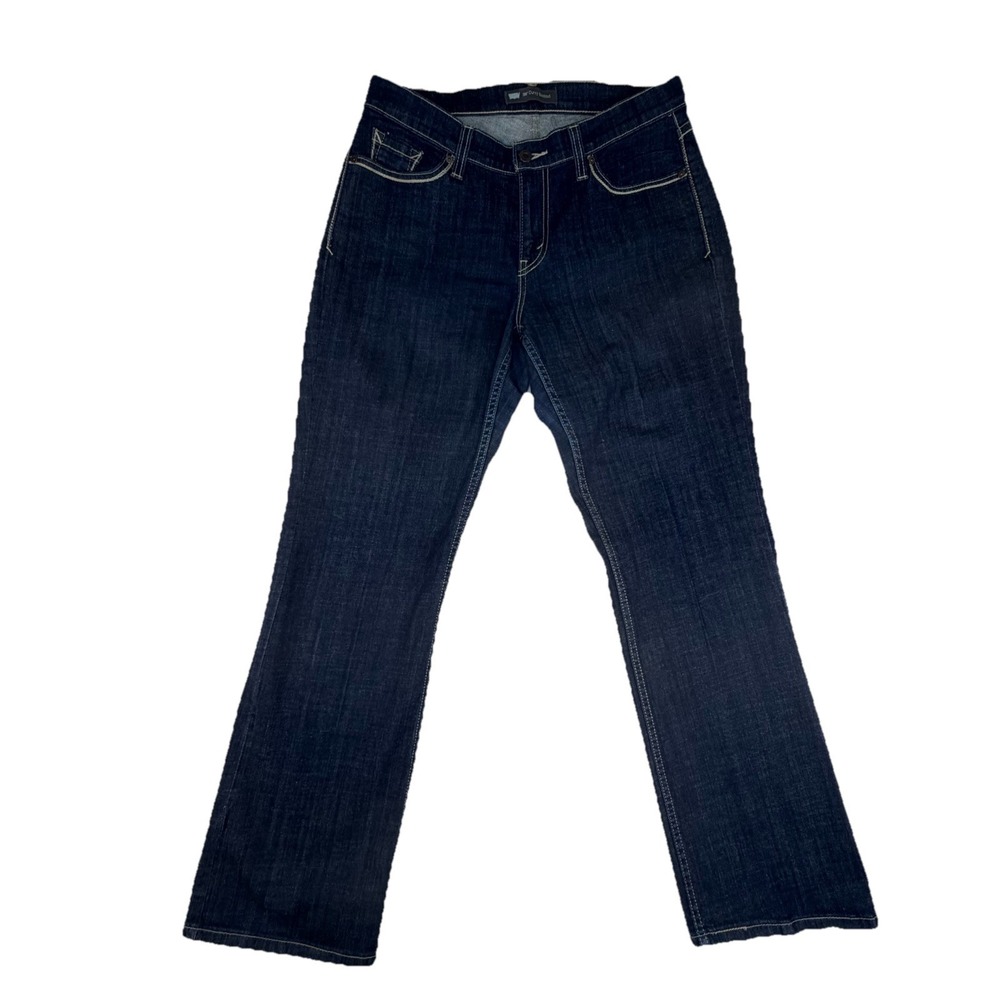 Levi's 529 Curvy Bootcut Women's Jeans Size 14M  32x32 Dark Wash Denim